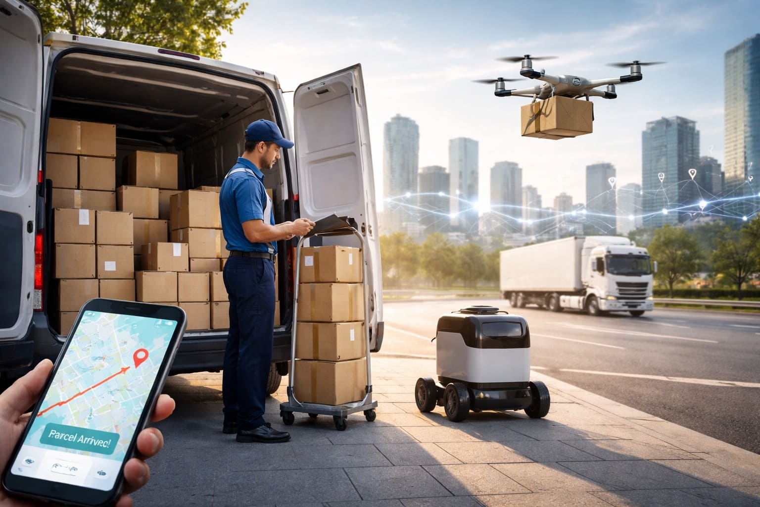 Dampak Efektivitas dan Efisiensi Perkembangan Teknologi terhadap Jasa Pengiriman Barang